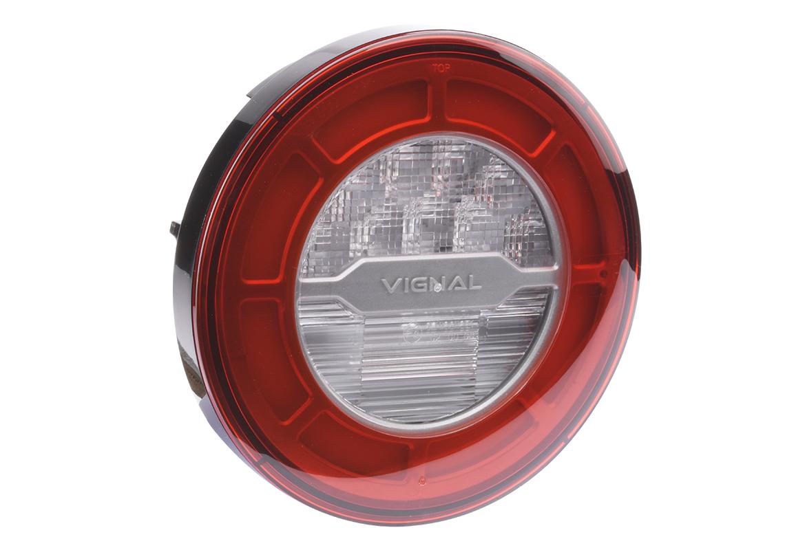 Rear lamp LCR19 - LED 24V, reverse, fog